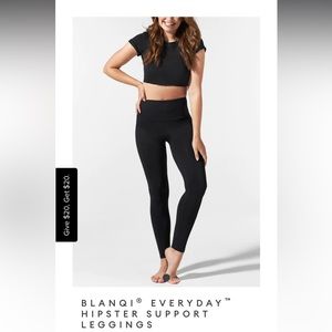 Blanqi Everyday Hipster Support Leggings Black L